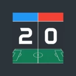 soccer scoreboard android application logo